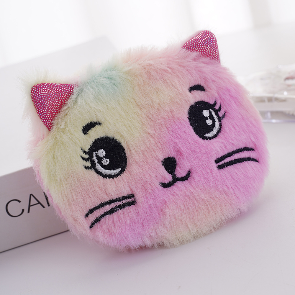 ぬいぐるみ風 子猫のジッパーポーチ - 画像 (2)