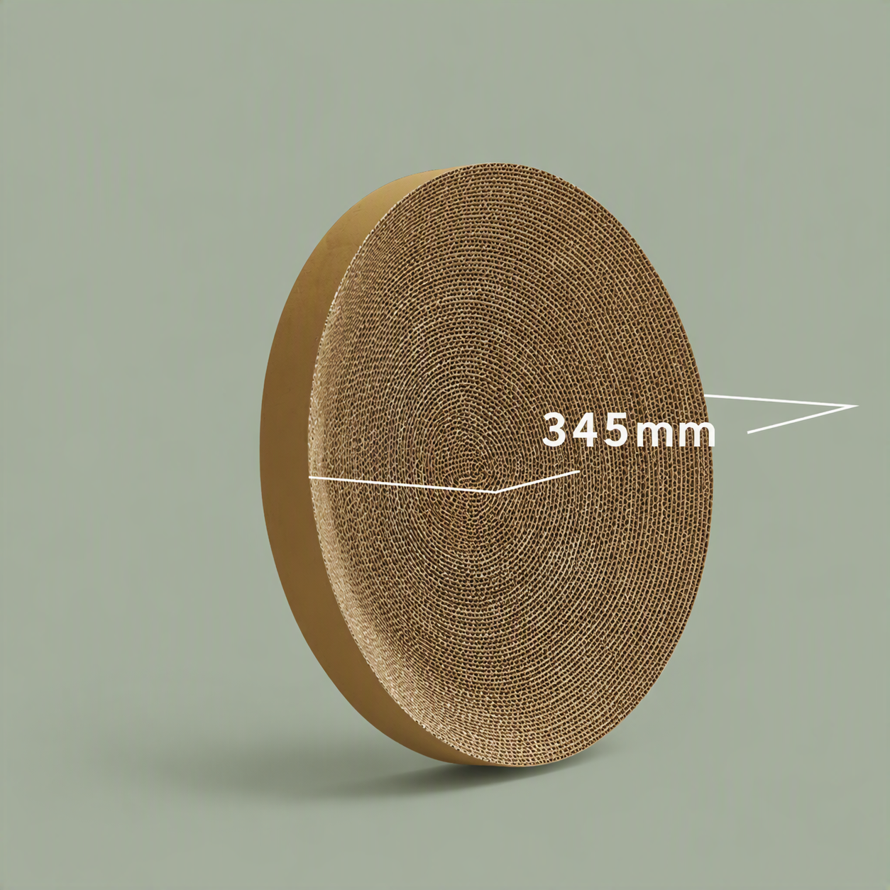 ボールレール付き 2in1 猫用爪とぎベッド - 画像 (12)