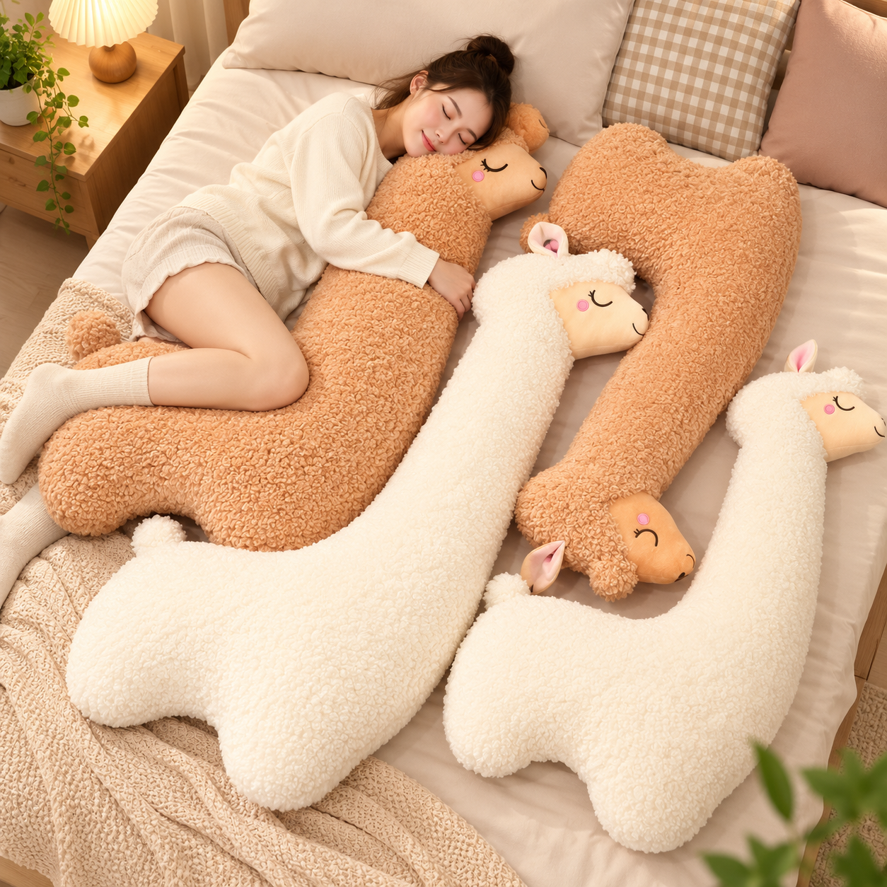ふわふわアルパカぬいぐるみ - 画像 (3)
