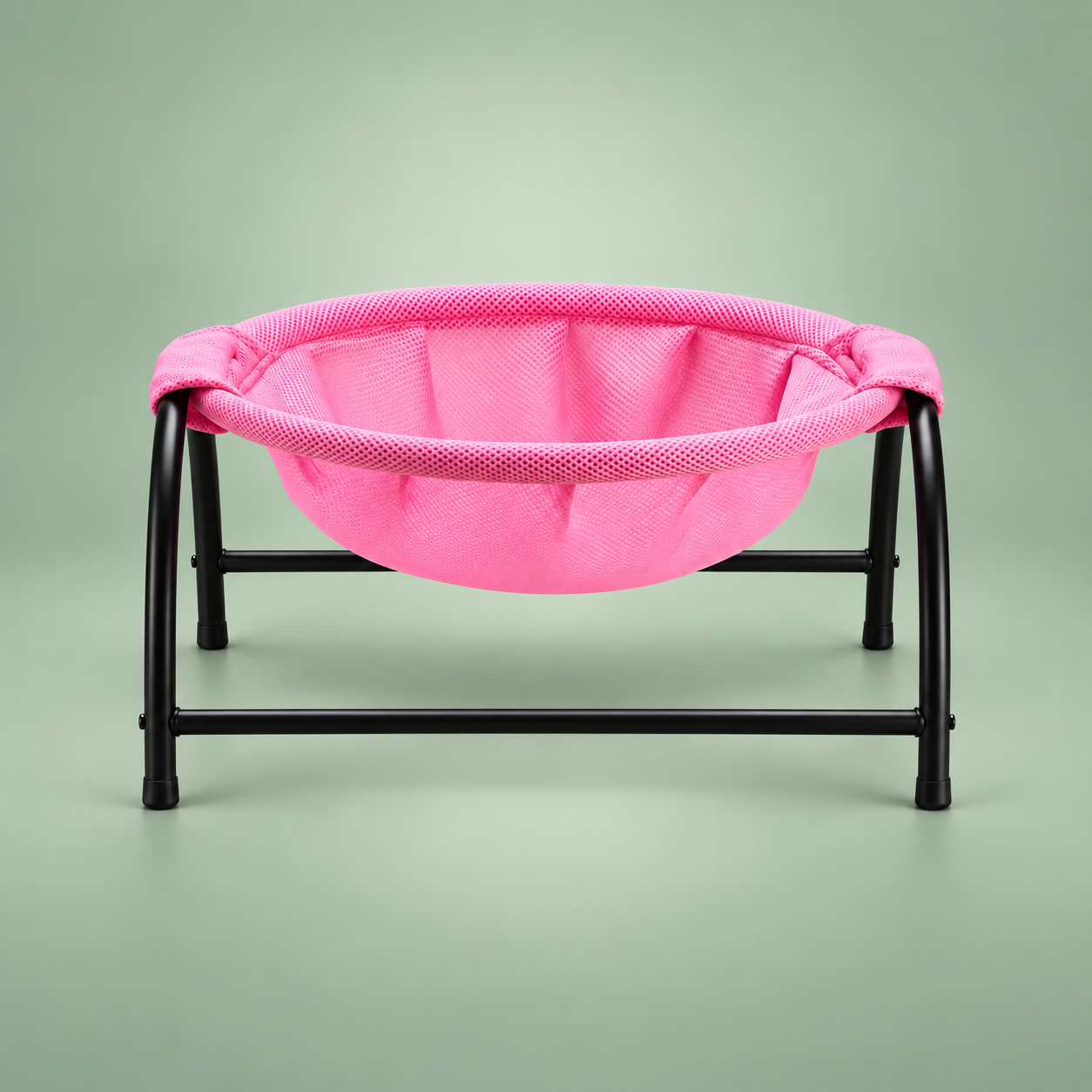 通気性メッシュ製 自立式ペットハンモックベッド - 画像 (9)