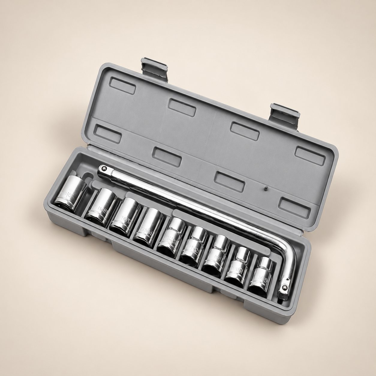 コンパクト六角ソケット&L型ハンドル工具セット - 画像 (2)